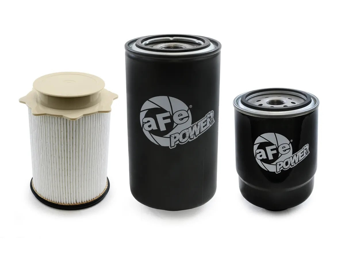 Afe Power Filter Fluid Pack - PROGUARD - Fuel Filter / Fuel Water Separator / Oil Filter - Dodge Cummins - Dodge Ram
