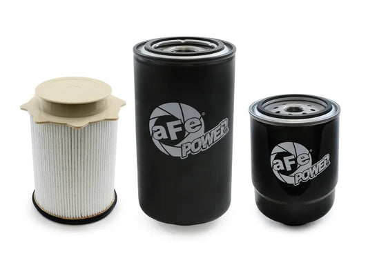 Afe Power Filter Fluid Pack - PROGUARD - Fuel Filter / Fuel Water Separator / Oil Filter - Dodge Cummins - Dodge Ram