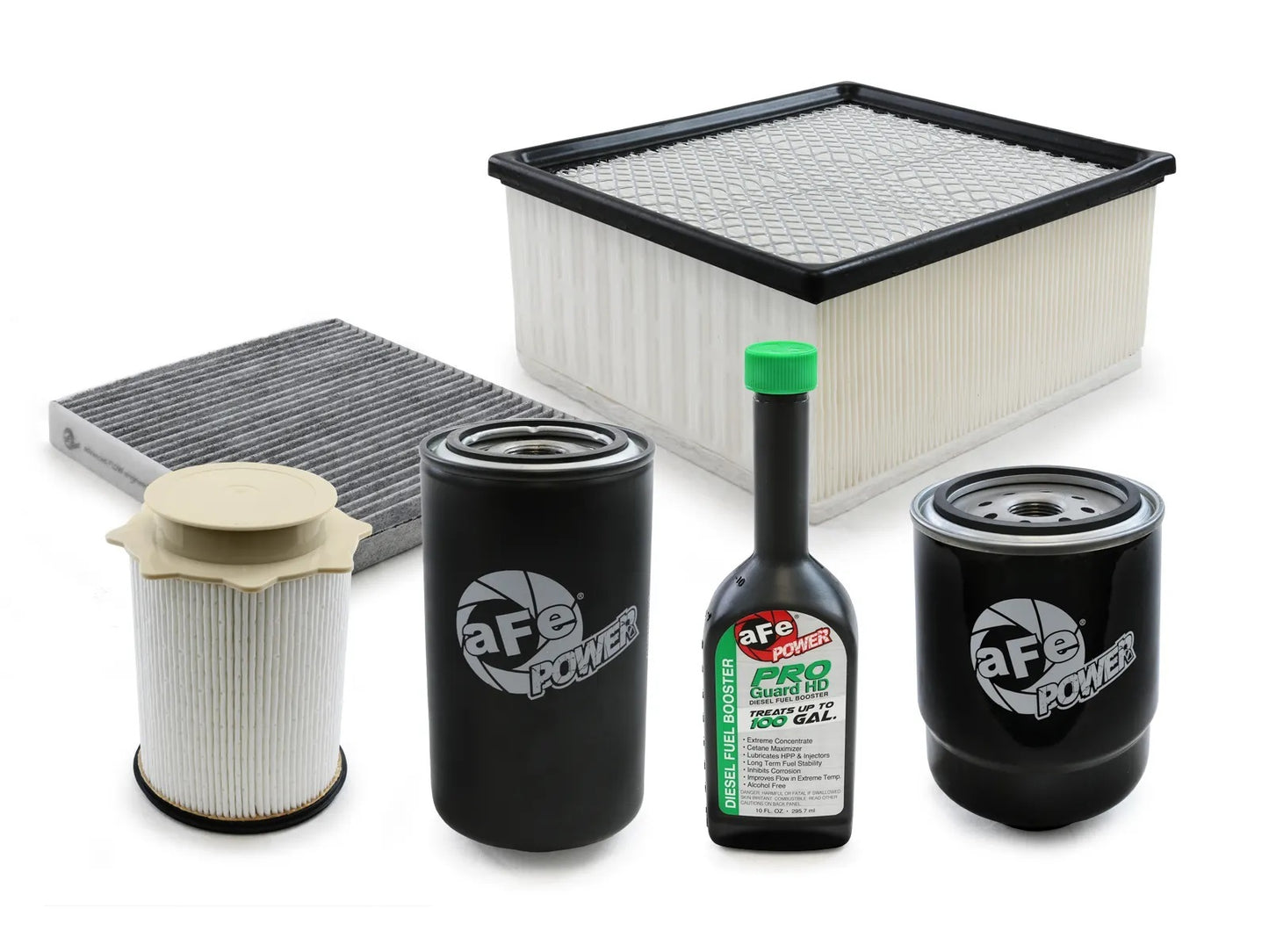 Afe Power Filter Fluid Pack - PROGUARD - Air Filter / Cabin Air Filter / Fuel Additive / Fuel Filter / Fuel Water