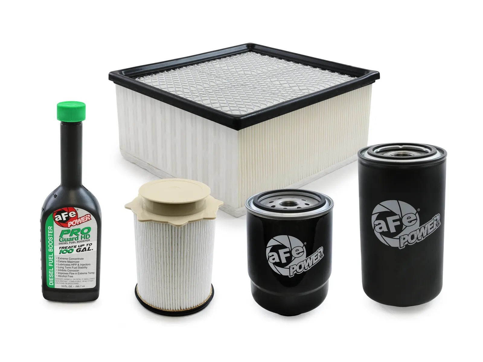 Afe Power Filter Fluid Pack - PROGUARD - Air Filter / Fuel Additive / Fuel Filter / Fuel Water Separator / Oil Filter