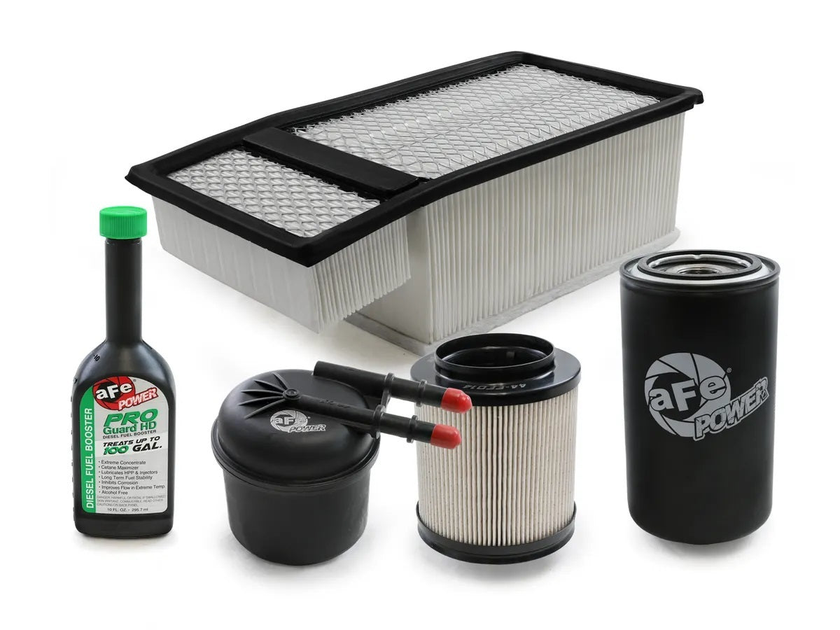 Afe Power Filter Fluid Pack - PROGUARD - Air Filter / Fuel Additive / Fuel Filter / Fuel Water Separator / Oil Filter
