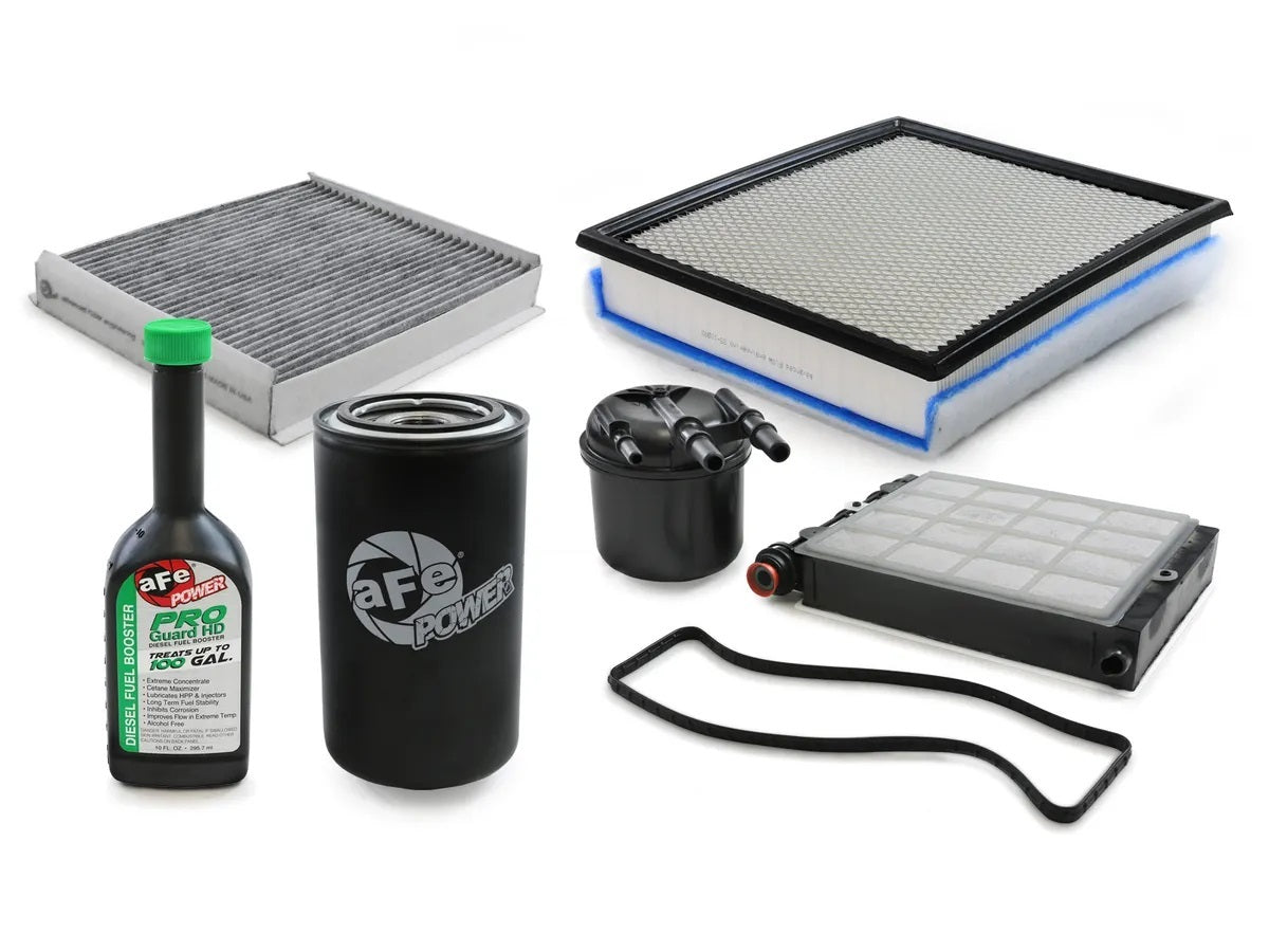 Afe Power Filter Fluid Pack - PROGUARD - Air Filter / Cabin Air Filter / Fuel Additive / Fuel Filter / Fuel Water
