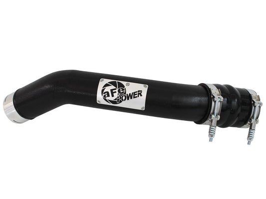 Afe Power Intercooler Pipe - BladeRunner - Aluminum - Black Powder Coat - Intercooler Hot Side - Ford Powerstroke -