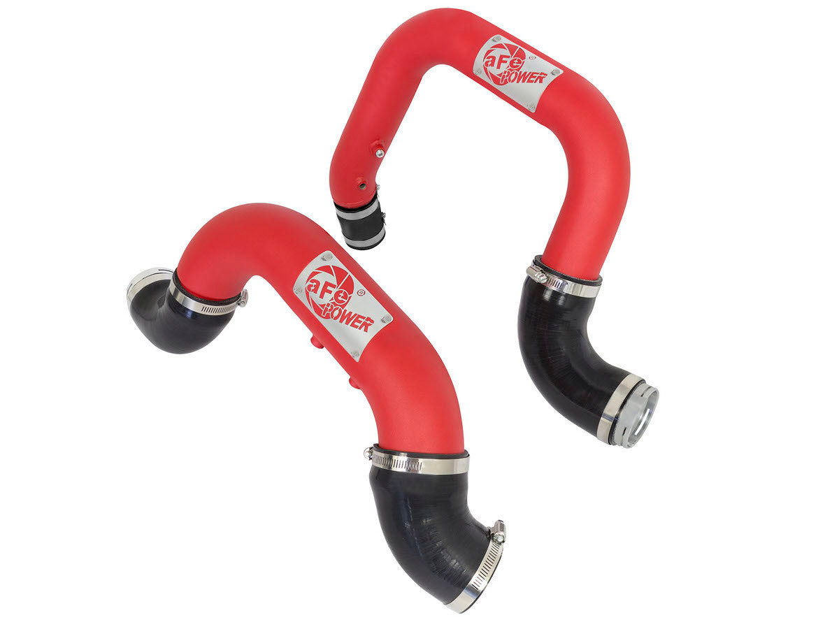 Afe Power Intercooler Pipe - BladeRunner - Aluminum - Red Powder Coat - Turbocharger to Intercooler - Duramax
