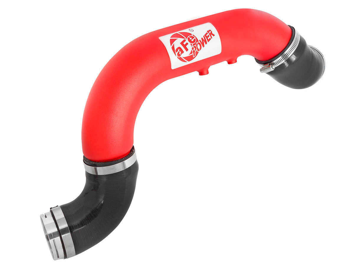 Afe Power Intercooler Pipe - BladeRunner - Aluminum - Red Powder Coat - Turbocharger to Intercooler - Duramax