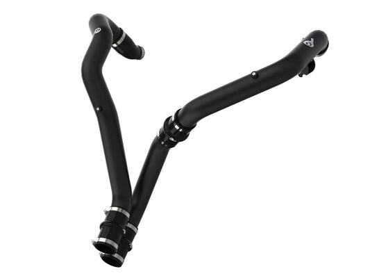 Afe Power Intercooler Pipe - BladeRunner - Aluminum - Black Powder Coat - Turbocharger to Intercooler - Ford EcoBoost