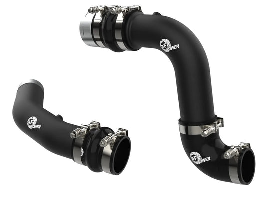 Afe Power Intercooler Pipe - BladeRunner - Aluminum - Black Powder Coat - Intercooler Cold / Hot Side - Ford