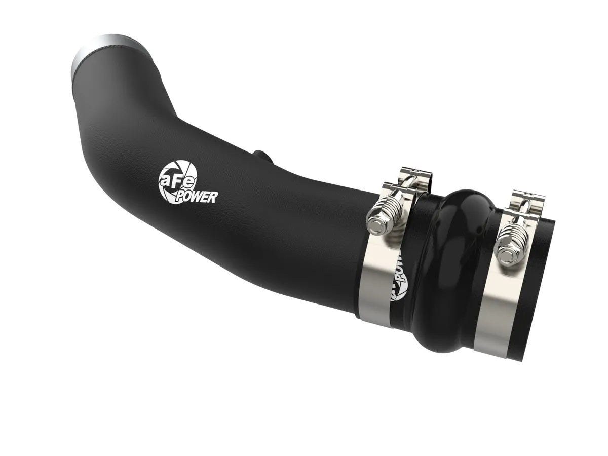 Afe Power Intercooler Pipe - BladeRunner - Aluminum - Black Powder Coat - Intercooler Hot Side - Ford Powerstroke -