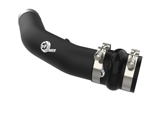 Afe Power Intercooler Pipe - BladeRunner - Aluminum - Black Powder Coat - Intercooler Hot Side - Ford Powerstroke -