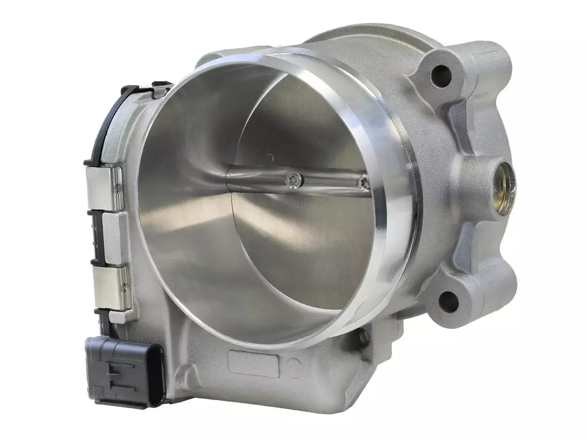 Afe Power Throttle Body - Stock Flange - 85 mm Single Blade - Aluminum - Natural - 4-Bolt - Ford Coyote - Ford Mustang