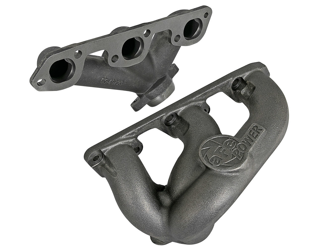 Afe Power Exhaust Manifold - BladeRunner - Ductile Iron - Natural - Jeep Wrangler JK 2007-11 - Each