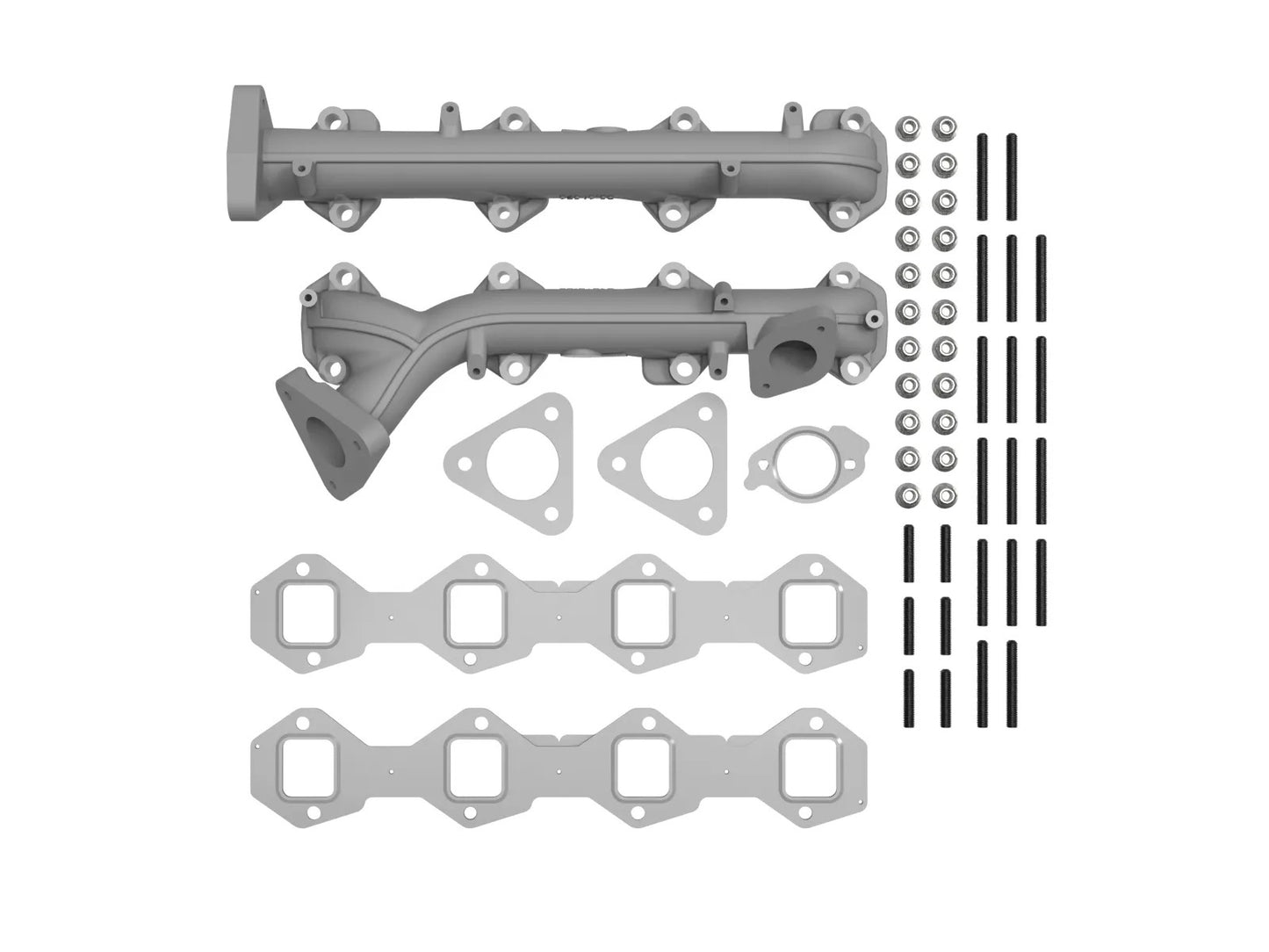 Afe Power Exhaust Manifold - BladeRunner - Ductile Iron - Natural - Ford PowerStroke - Ford Fullsize Truck 2015-19 -