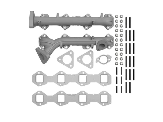 Afe Power Exhaust Manifold - BladeRunner - Ductile Iron - Natural - Ford PowerStroke - Ford Fullsize Truck 2015-19 -