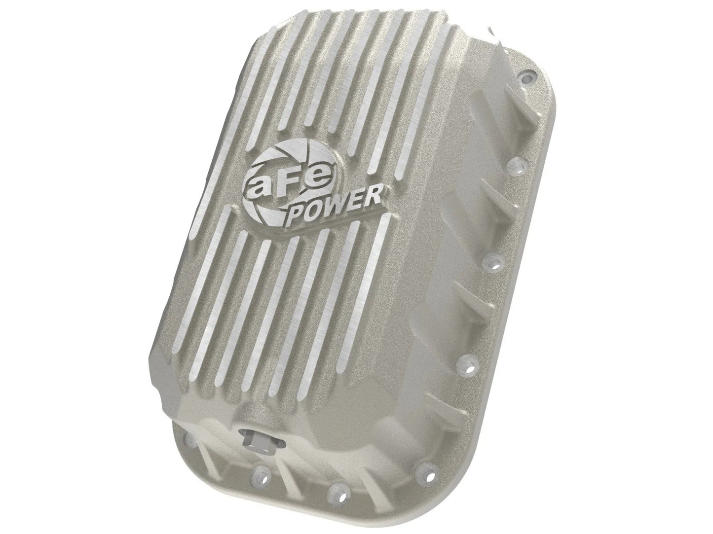 Afe Power Engine Oil Pan - Street Series - Full Sump - 6.5 qt - 3.14 in Deep - Finned - Aluminum - Natural - Mopar V6