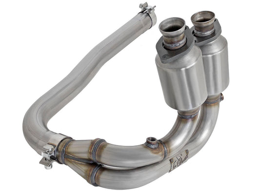 Afe Power Catalytic Converter - Direct Fit - Stainless - Natural - Jeep Inline-6 - Jeep Wrangler TJ 2004-06 - Kit