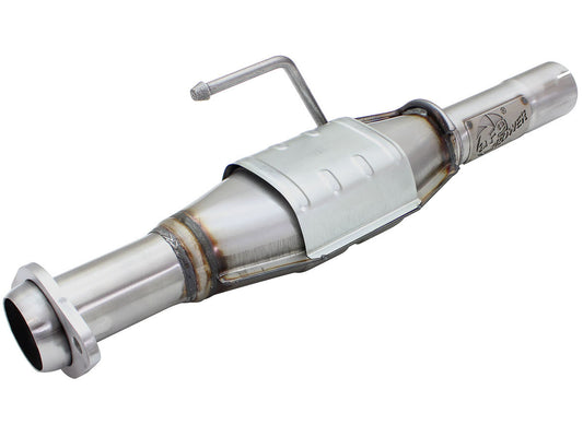 Afe Power Catalytic Converter - Direct Fit - Stainless - Natural - Jeep Inline-6 - Jeep Wrangler TJ 2004-06 - Each