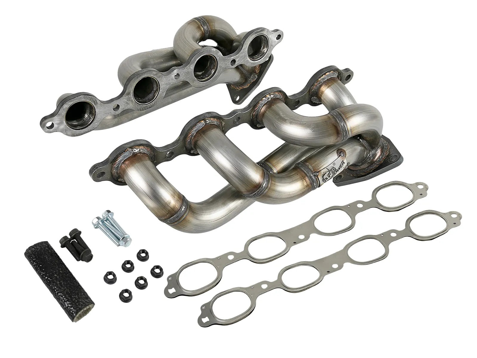 Afe Power Headers - Twisted Steel - Short - 1.75 in Primary - 2.5 in Collector - Gaskets / Hardware Included -