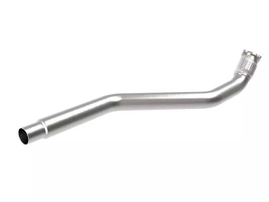 Afe Power Resonator Delete - 3 in Inlet - 3 in Outlet - Stainless - Natural - Audi 4-Cylinder - Audi A4 / A5 / Q5 /