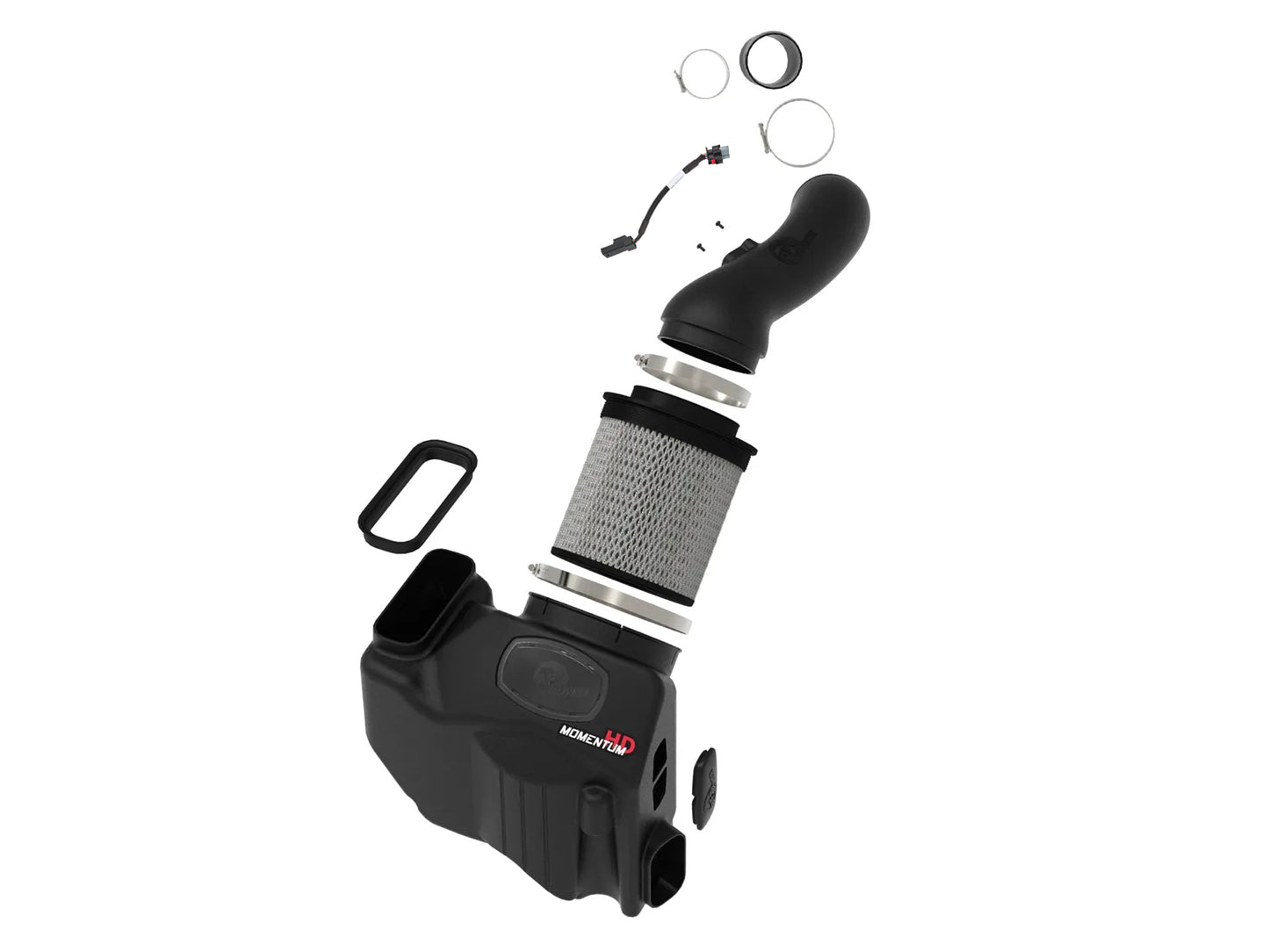 Afe Power Air Induction System - Momentum HD - Reusable Dry Filter - Plastic - Black - GM Duramax - GM Fullsize Truck