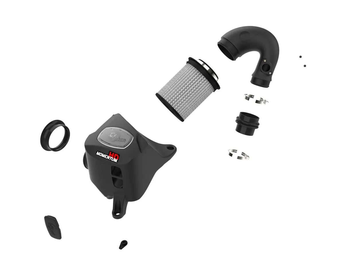 Afe Power Air Induction System - Momentum HD - Reusable Dry Filter - Plastic - Black - Toyota Midsize SUV / Truck