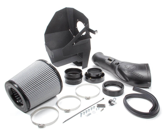 Afe Power Air Induction System - Magnum FORCE Stage-2 - Reusable Dry Filter - Plastic - Black - Ford PowerStroke -