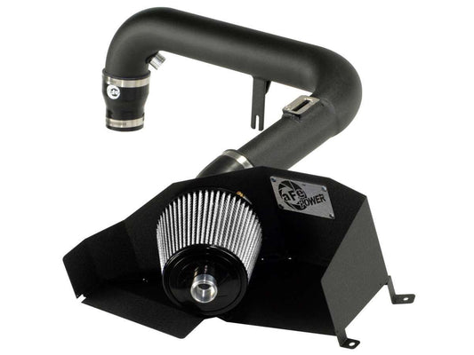Afe Power Air Induction System - Magnum FORCE Stage-2 - Reusable Dry Filter - Aluminum - Black Powder Coat -