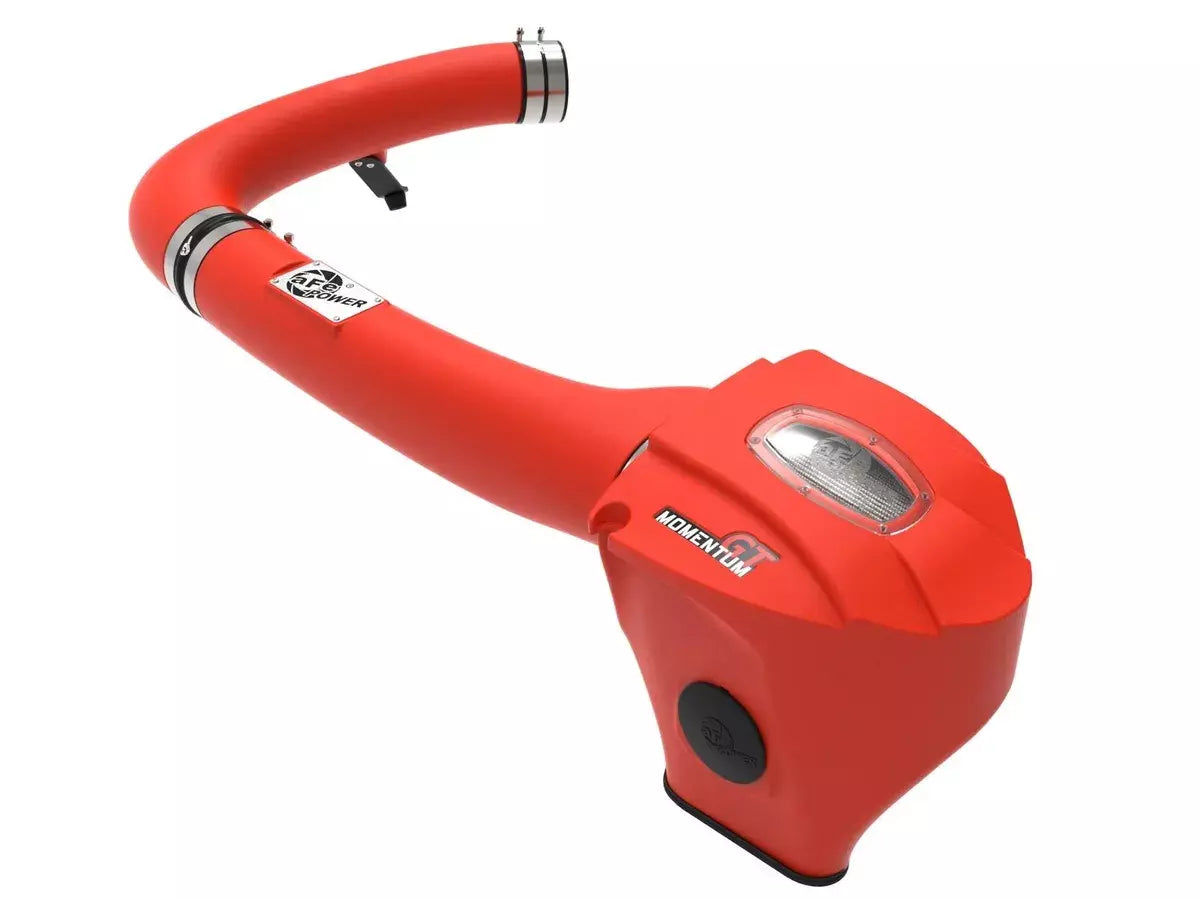 Afe Power Air Induction System - Momentum GT - Reusable Dry Filter - Plastic - Red - Mopar V6 - Dodge Challenger /