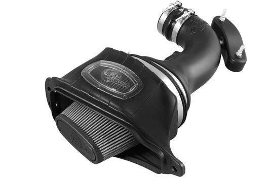 Afe Power Air Induction System - Momentum - Reusable Dry Filter - Plastic - Black - GM GenV LT-Series - Chevy Corvette