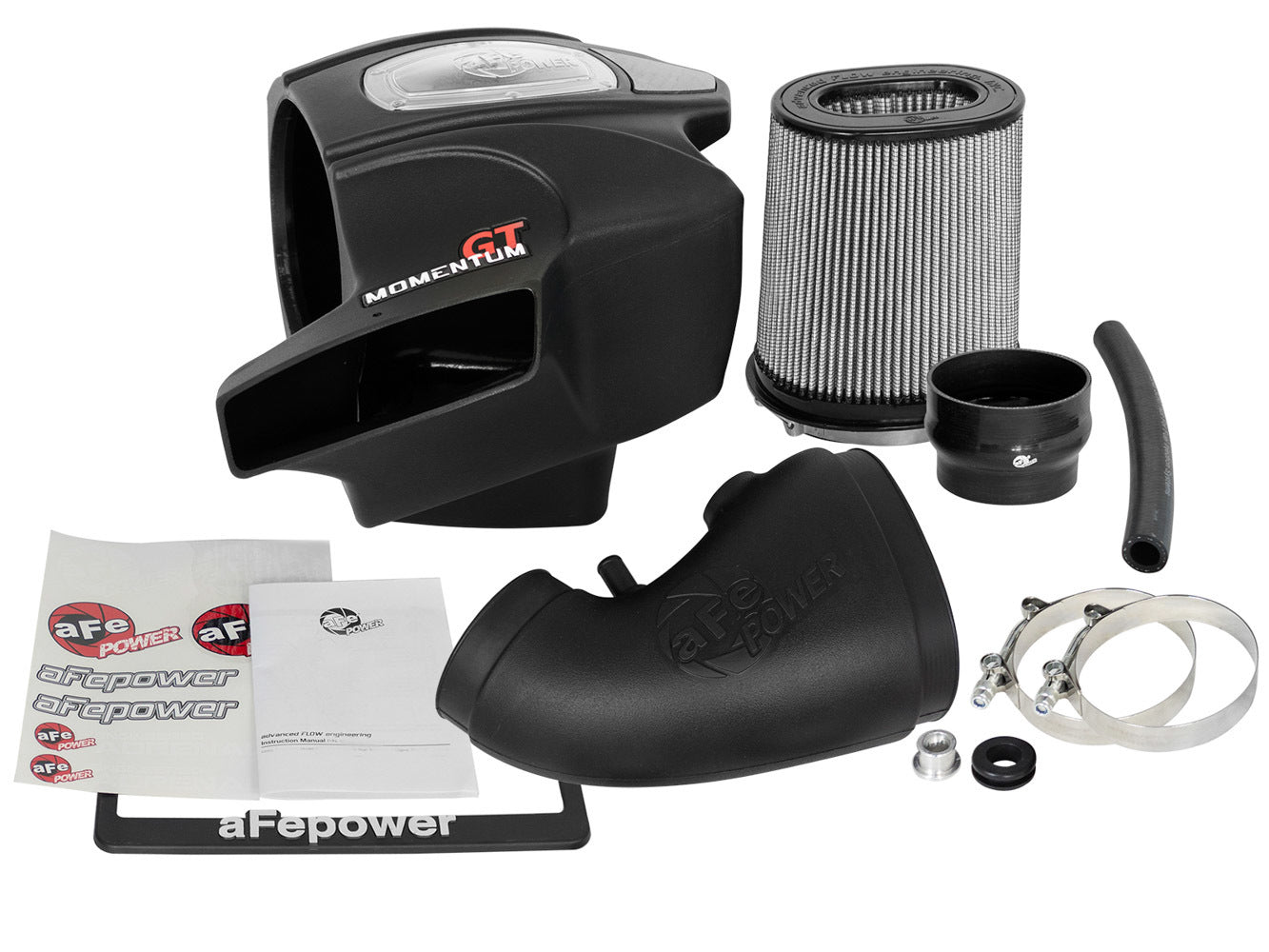 Afe Power Air Induction System - Momentum GT - Reusable Dry Filter - Plastic - Black - Mopar Gen III Hemi - Dodge