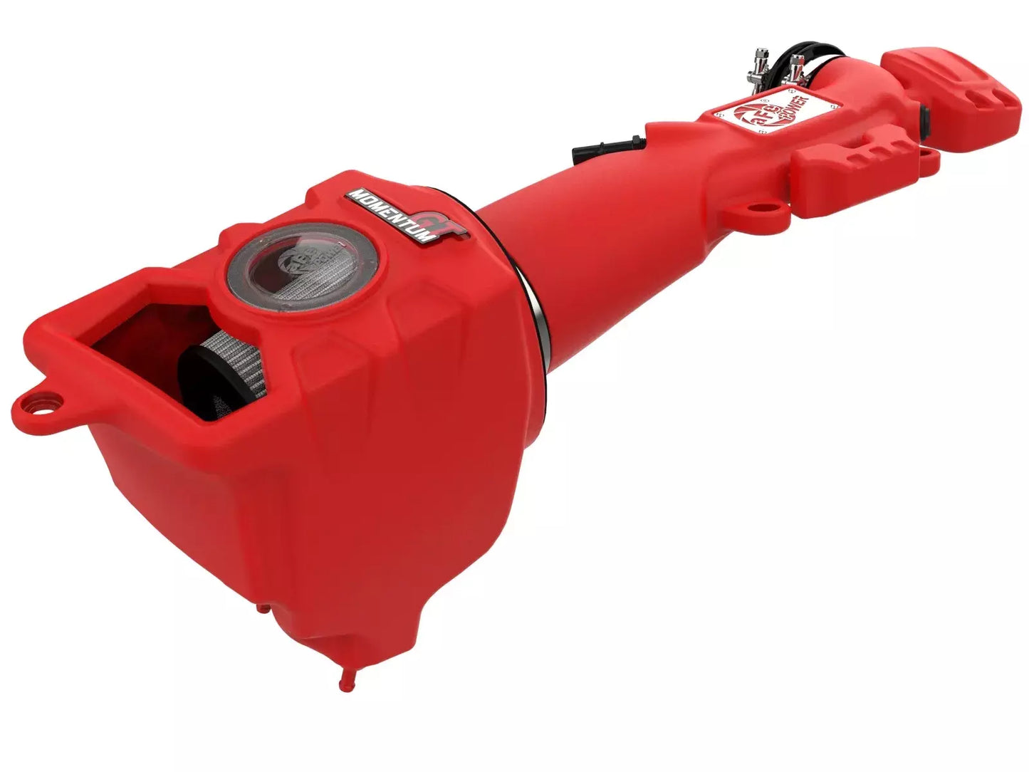 Afe Power Air Induction System - Momentum GT - Reusable Dry Filter - Plastic - Red - Jeep V6 - Jeep Gladiator 2020-25