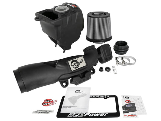 Afe Power Air Induction System - Momentum GT - Reusable Dry Filter - Plastic - Black - Jeep V6 - Jeep Gladiator