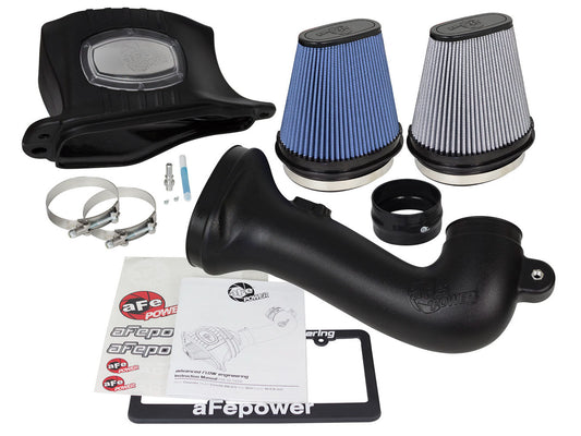 Afe Power Air Induction System - Momentum - Reusable Oiled / Dry Filters - Plastic - Black - Z06 - Chevy Corvette