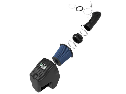 Afe Power Air Induction System - Quantum - Reusable Oiled Filter - Plastic - Black - Ford PowerStroke - Ford Fullsize