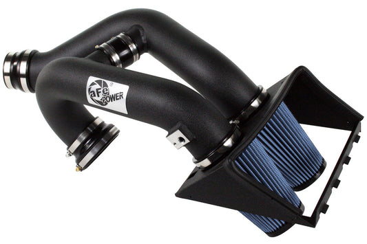 Afe Power Air Induction System - Magnum FORCE Stage-2 - Reusable Oiled Filter - Aluminum - Black Powder Coat - Ford