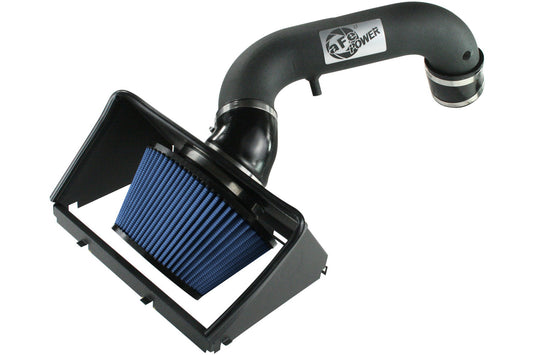 Afe Power Air Induction System - Magnum FORCE Stage-2 - Reusable Oiled Filter - Aluminum - Black Powder Coat - Dodge