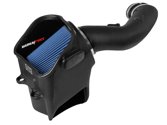 Afe Power Air Induction System - Magnum FORCE Stage-2 - Reusable Oiled Filter - Plastic - Black - Ford Powerstroke -