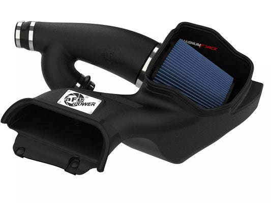 Afe Power Air Induction System - Magnum FORCE Stage-2 - Reusable Oiled Filter - Plastic - Black - Ford EcoBoost V6 -