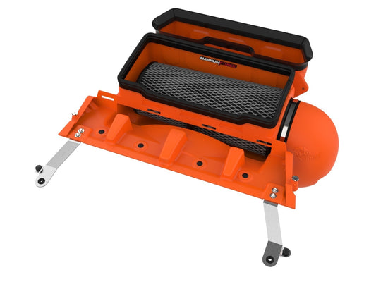 Afe Power Air Induction System - Magnum FORCE Stage-2 Orange Edition - Reusable Oiled Filter - Plastic - Orange -