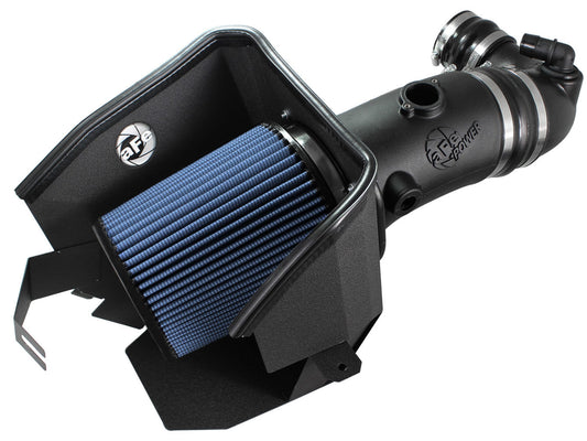 Afe Power Air Induction System - Magnum FORCE Stage-2 - Reusable Oiled Filter - Plastic - Black - Ford Powerstroke -