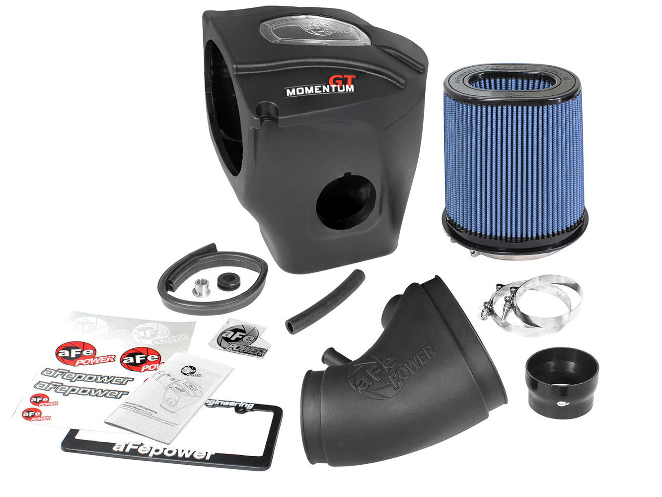 Afe Power Air Induction System - Momentum GT - Reusable Oiled Filter - Plastic - Black - Mopar Gen III Hemi - Dodge