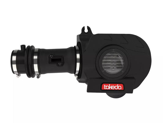 Afe Power Air Induction System - Takeda Momentum - Reusable Dry Filter - Plastic - Black - Honda V6 - Honda Accord