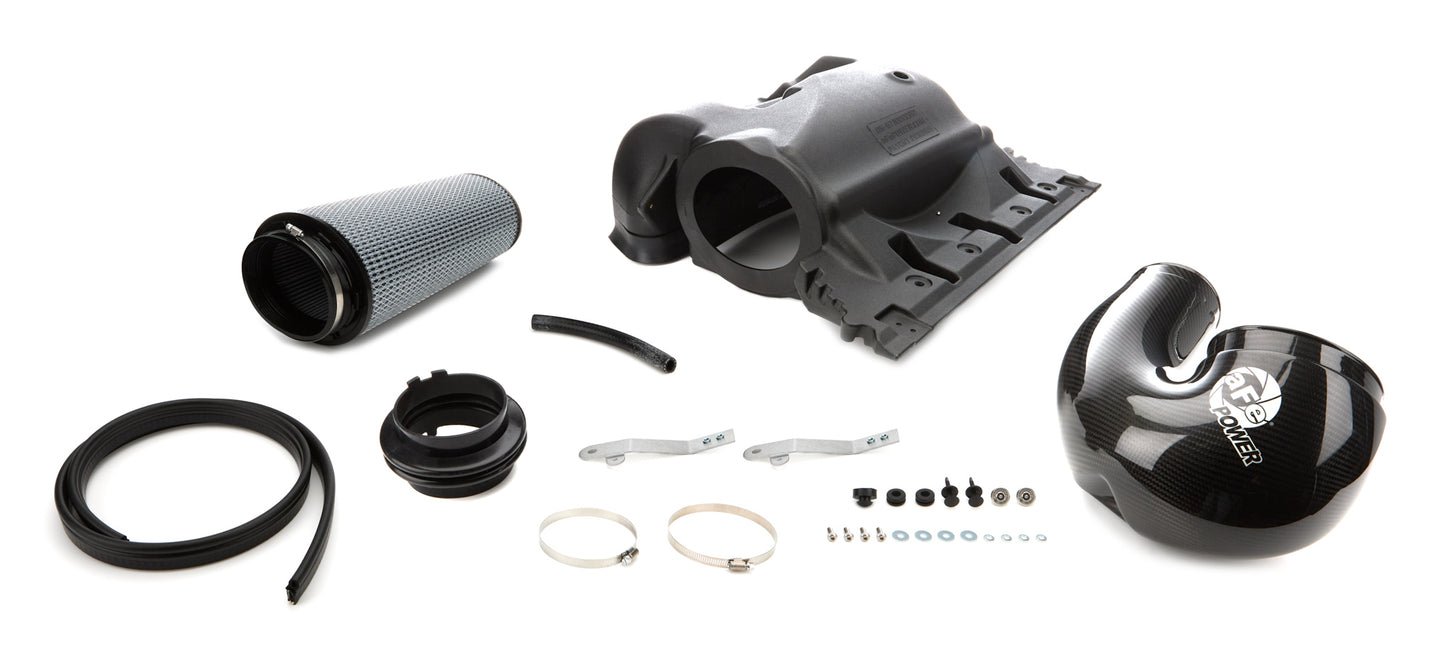 Afe Power Air Induction System - Track Series - Reusable Dry Filter - Carbon Fiber - Black - Mopar Gen III Hemi -