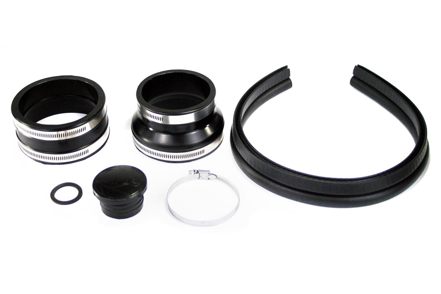 Afe Power Air Intake Spare Parts - Replacement - Soft Parts - Clamps Included - Rubber - Black - AFE Magnum FORCE