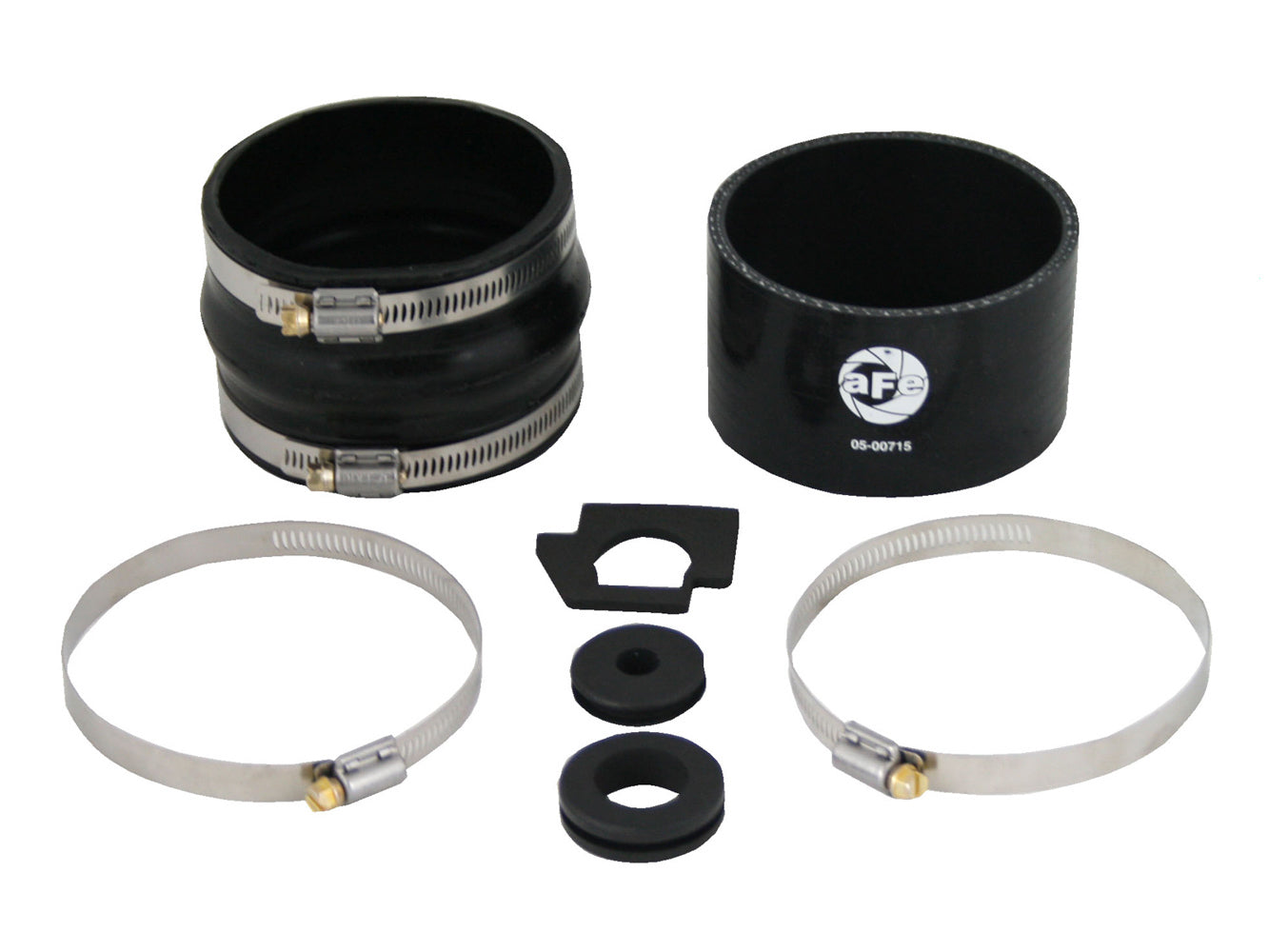 Afe Power Air Intake Spare Parts - Replacement - Soft Parts - Clamps Included - Rubber - Black - AFE Magnum FORCE