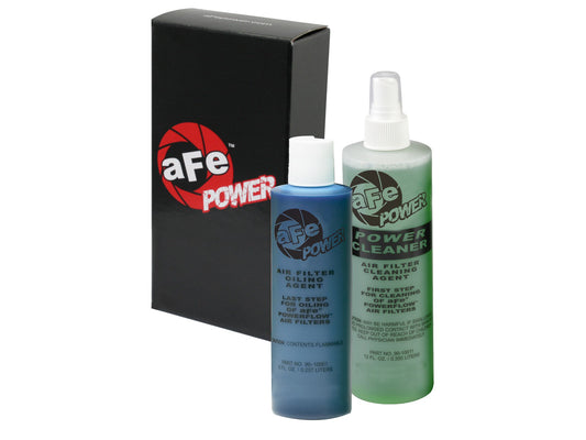 Afe Power Air Filter Service Kit - 12 oz Pump Bottle Cleaner - 8 oz Squeeze Bottle Oil - Fiber Filter - Kit