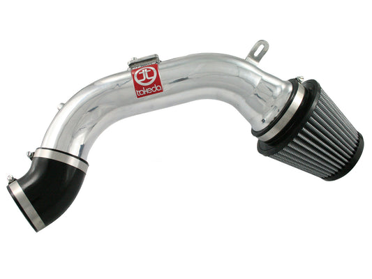Afe Power Air Induction System - Takeda Stage-2 - Reusable Dry Filter - Aluminum - Polished - Honda Accord 2008-12 - Kit