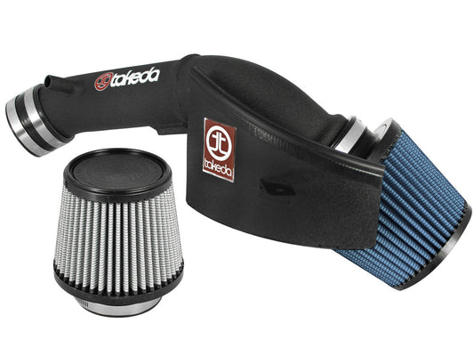 Afe Power Air Induction System - Takeda Stage-2 - Reusable Oiled Filter - Aluminum - Black Powder Coat - Honda