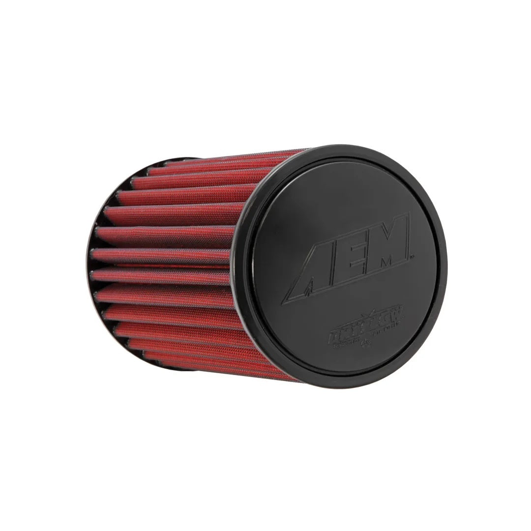 Aem Induction Air Filter Element - DryFlow - Clamp-On - Conical - 6 in Base - 5-1/8 in Top Diameter - 9-1/8 in Tall -