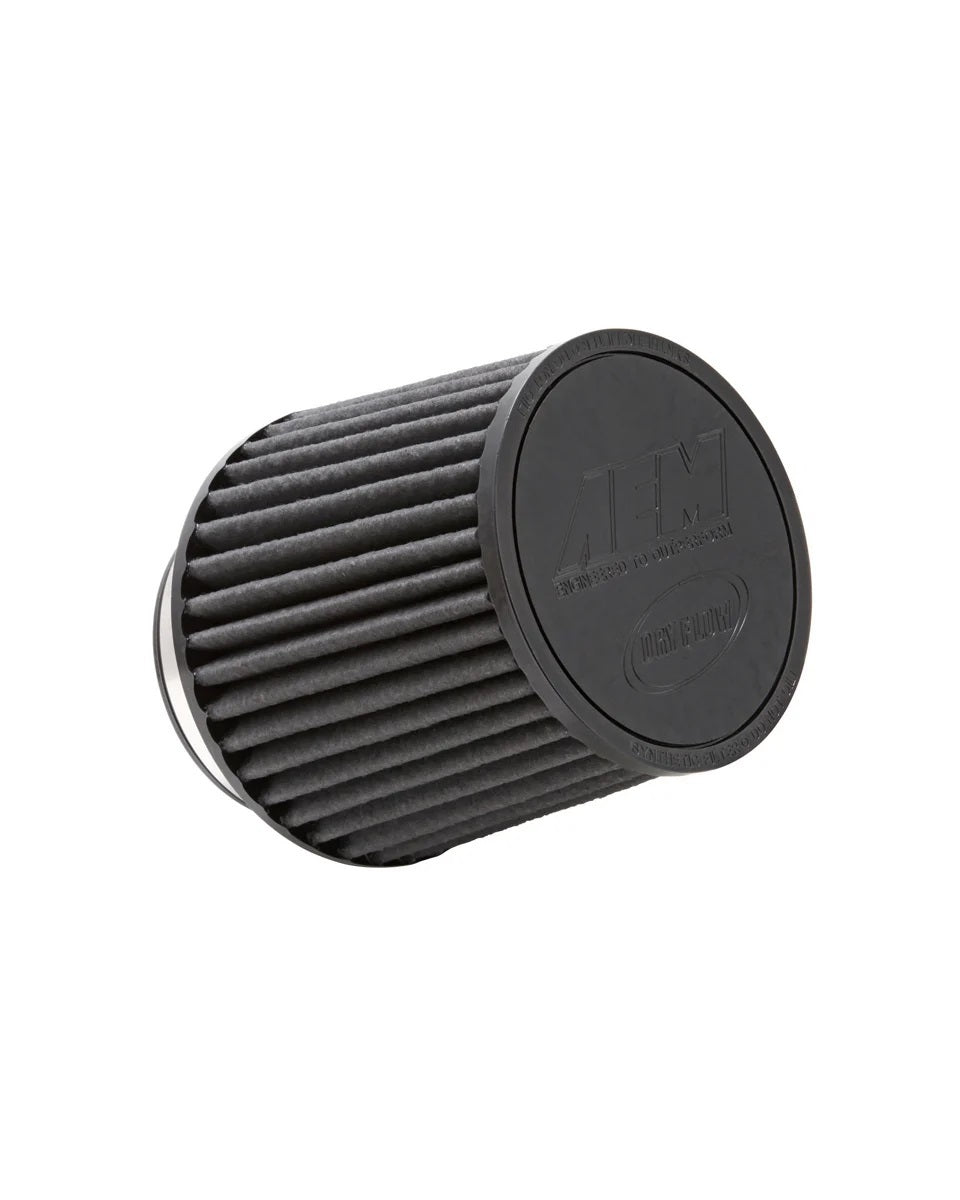 Aem Induction Air Filter Element - DryFlow - Clamp-On - Conical - 6 in Base - 5.125 in Top Diameter - 5.25 in Tall - 4