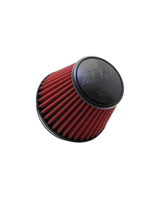 Aem Induction Air Filter Element - DryFlow - Clamp-On - Conical - 7-1/2 in Base - 4-3/4 in Top Diameter - 5-1/4 in